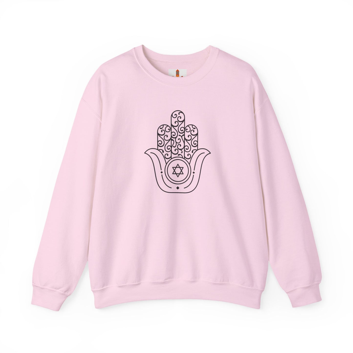 David Star in Hamsa Hand Sweatshirt