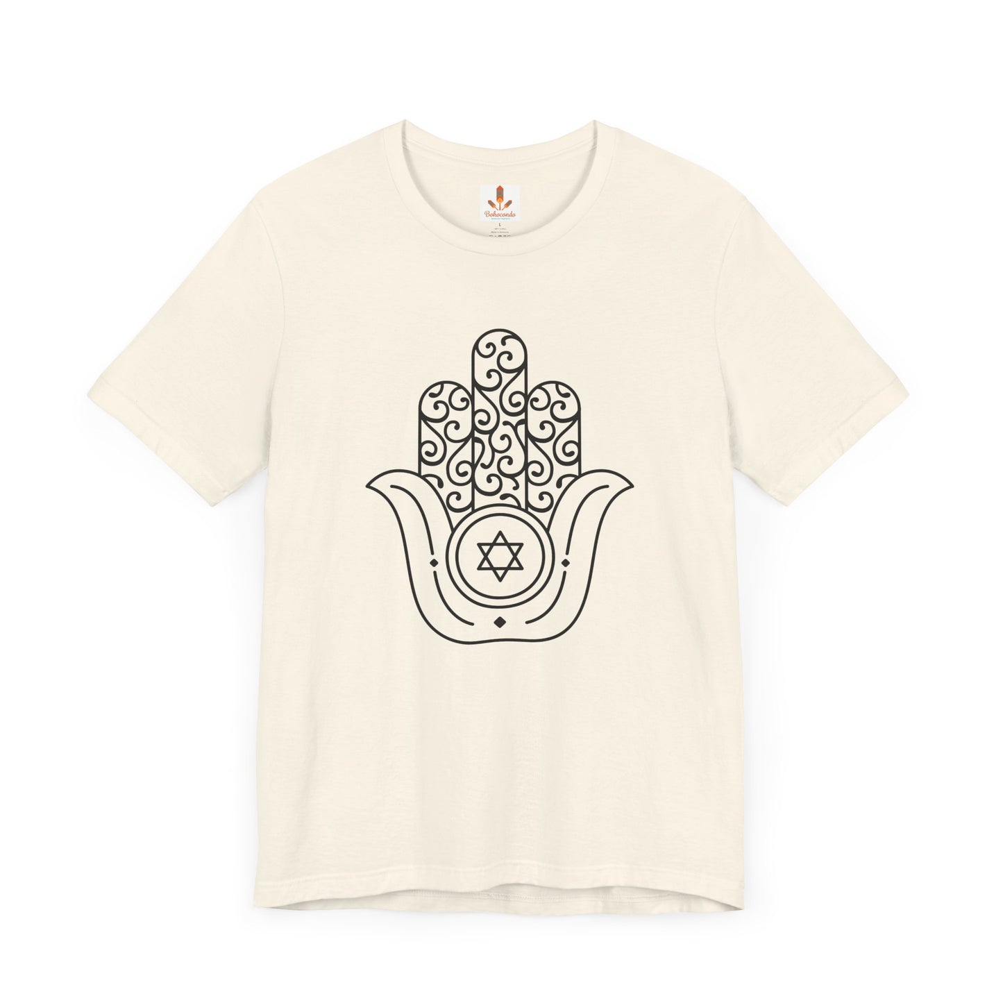 David Star in Hamsa Hand T-shirt