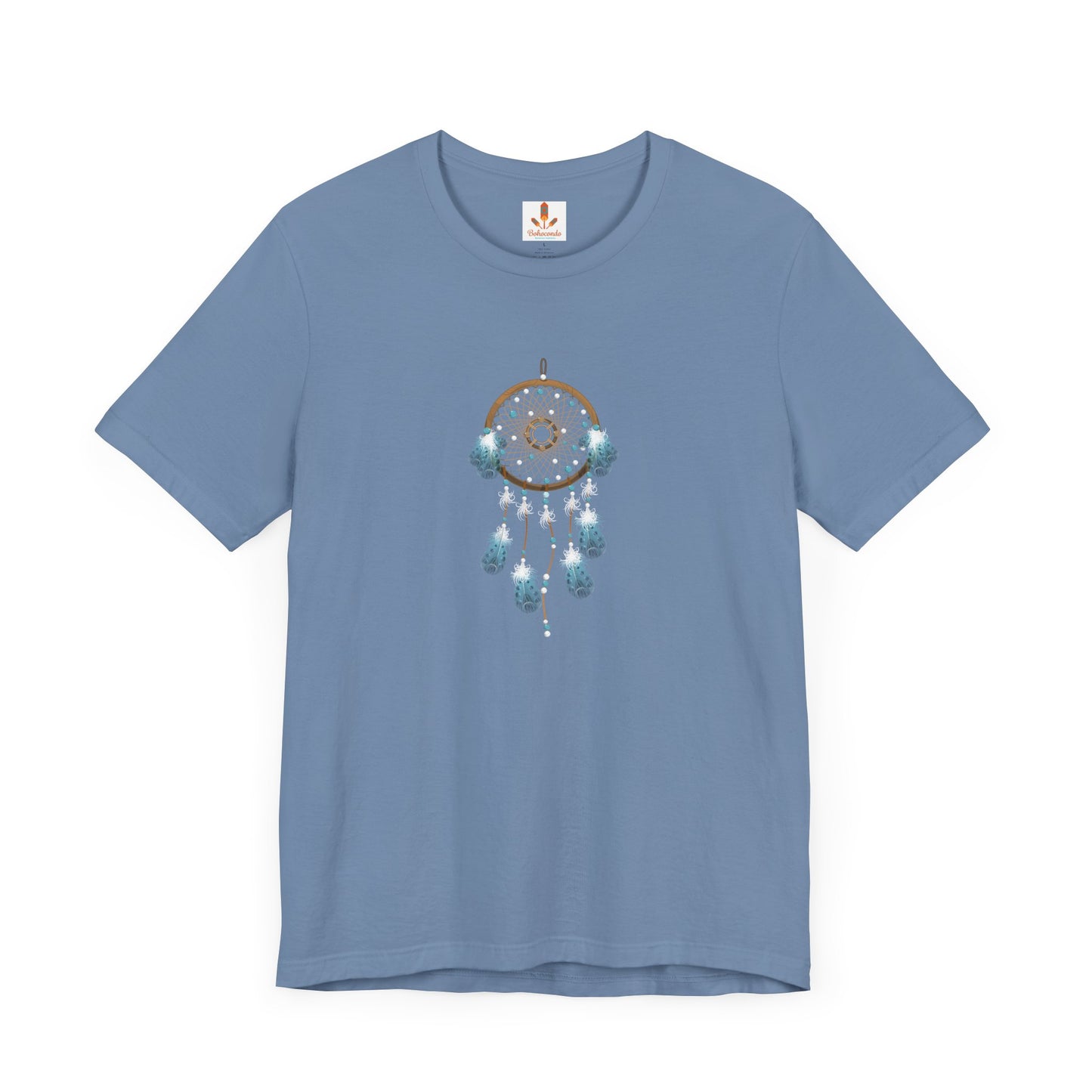 Blue and Brown Dream Catcher T-shirt