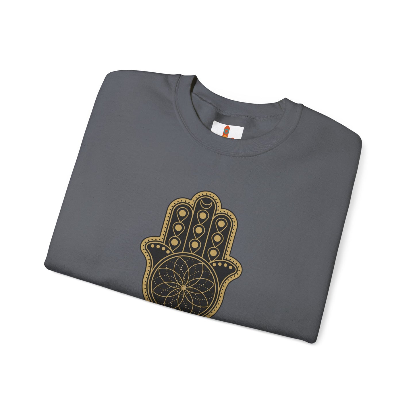 Hamsa Hand with Mandala Sweatshirt