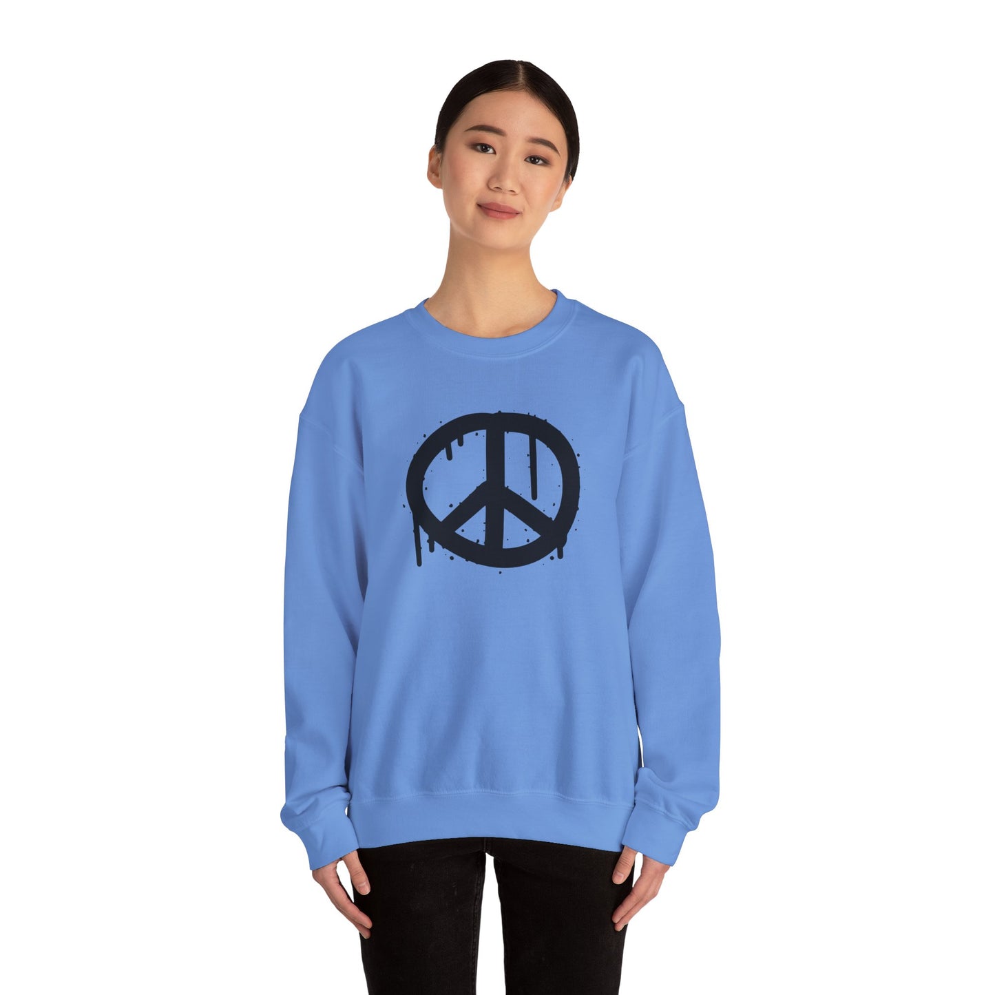 Peace Sign Graffiti Sweatshirt