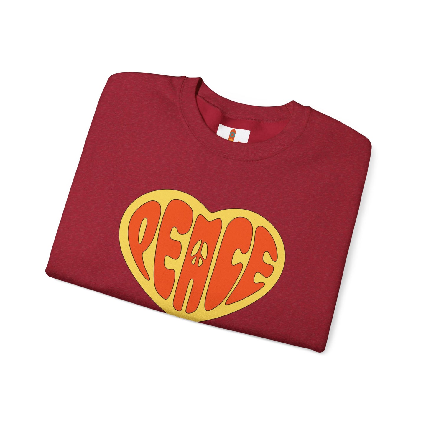 Peace in Heart Design Sweatshirt