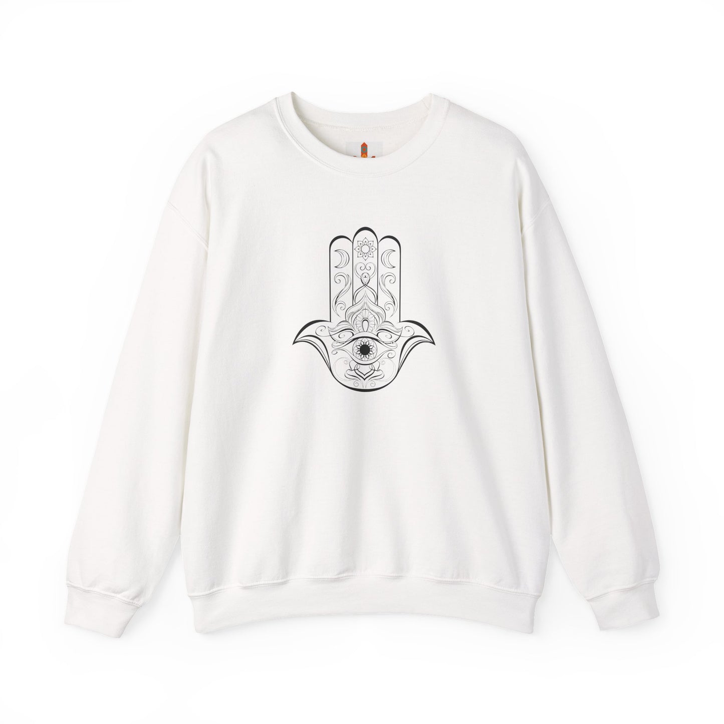 Hamsa Hand with Lotus Flower Sweatshirt