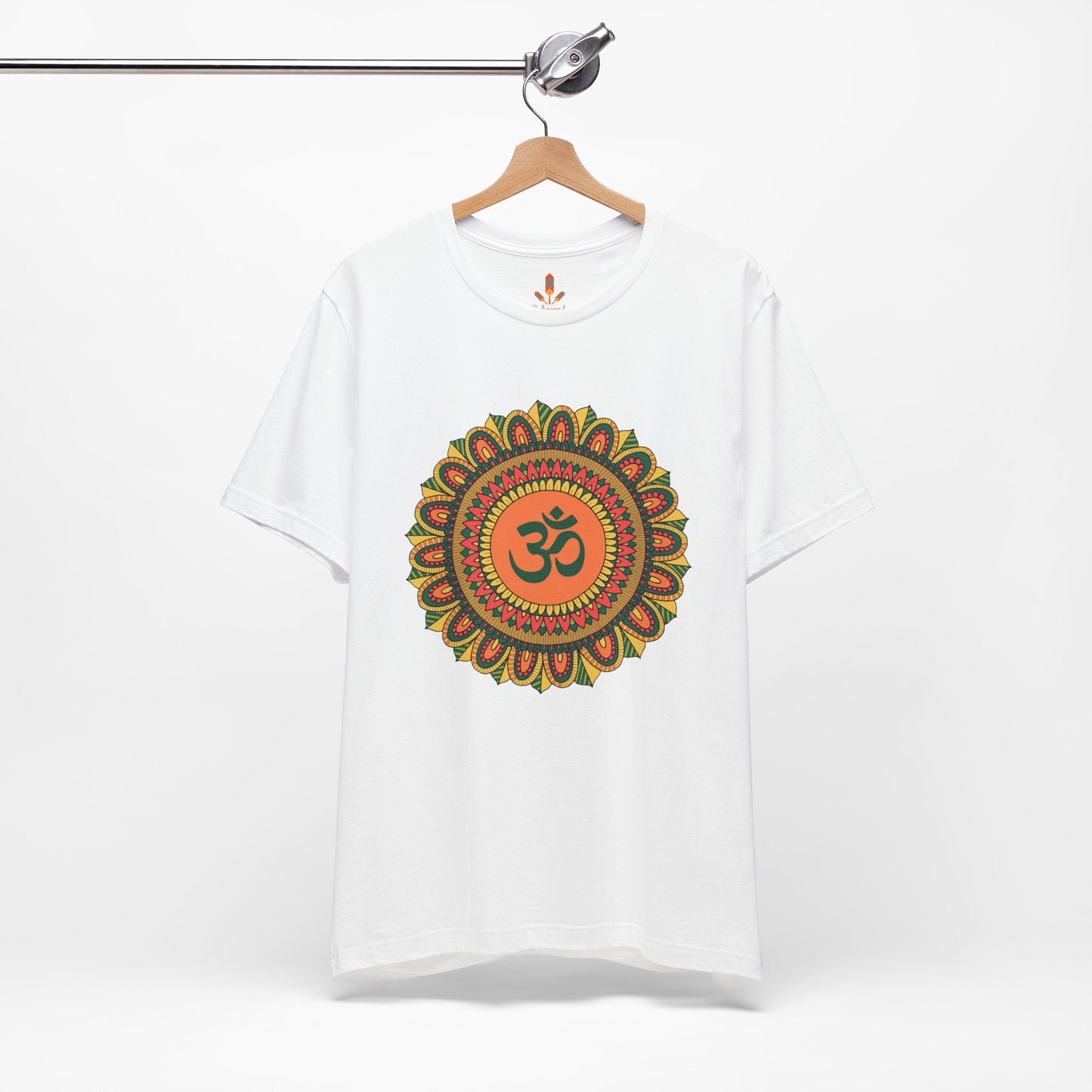 Om Multicolor Mandala T-shirt