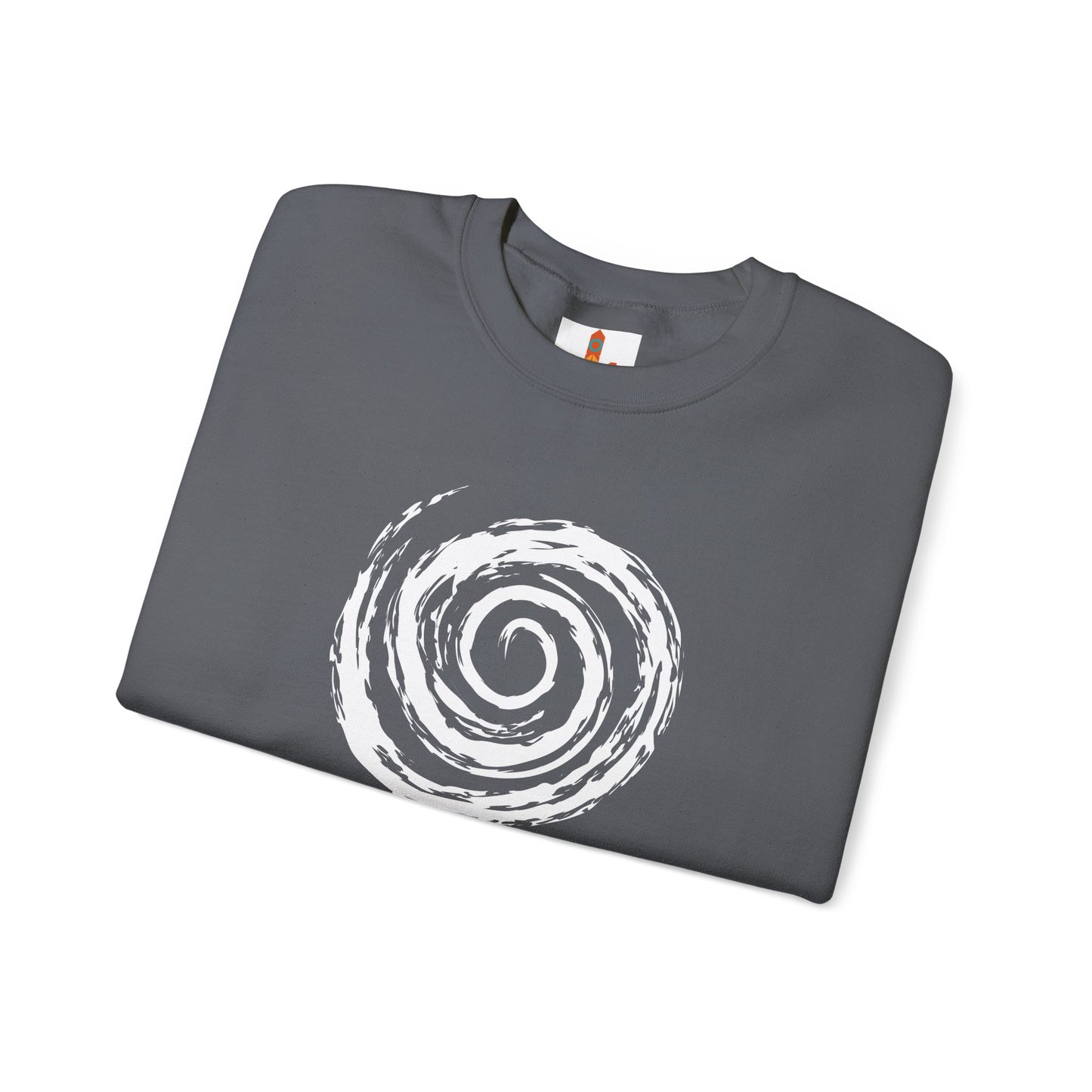 White Spiral of Life Art Sweatshirt