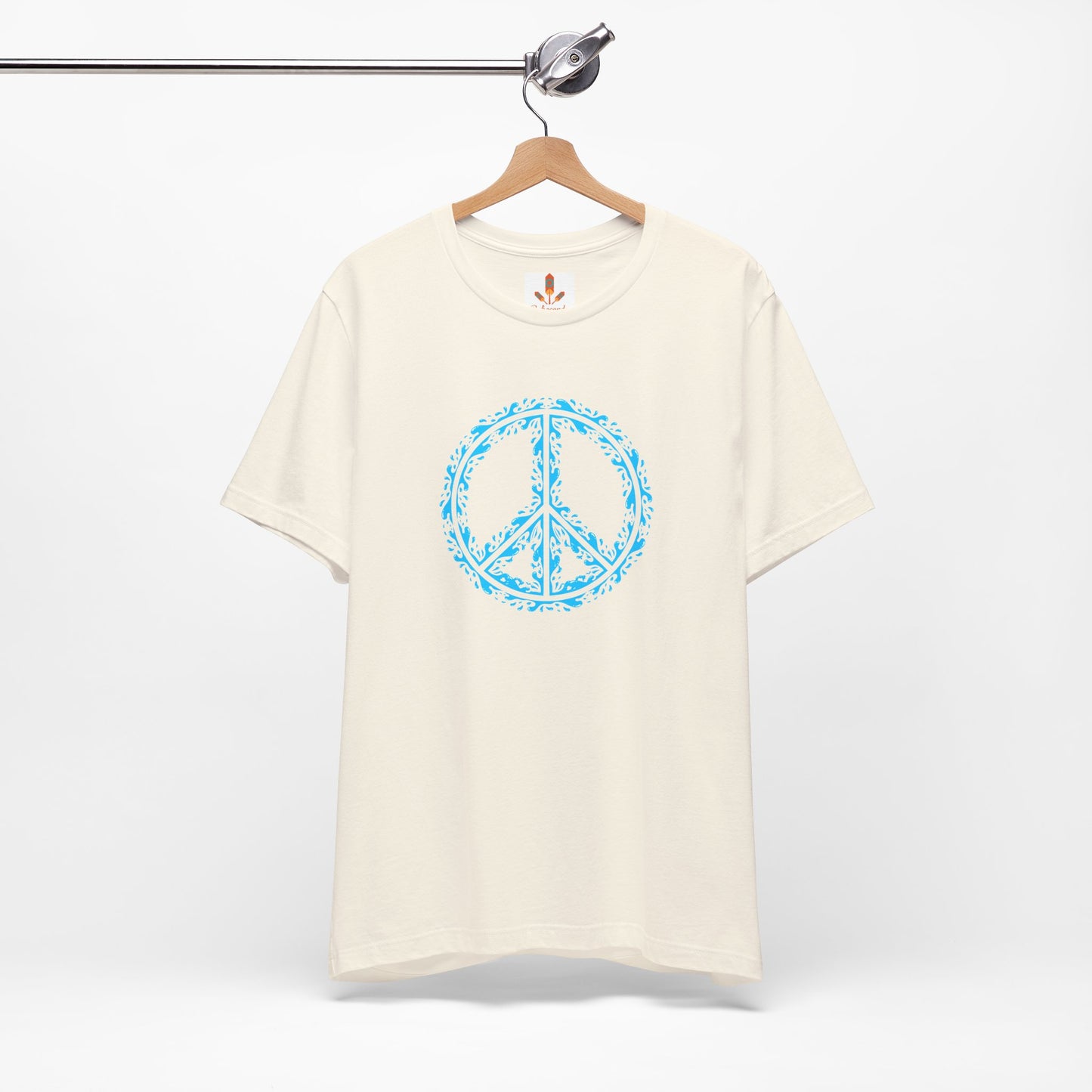 Peace Sign with Water Design T-shirt