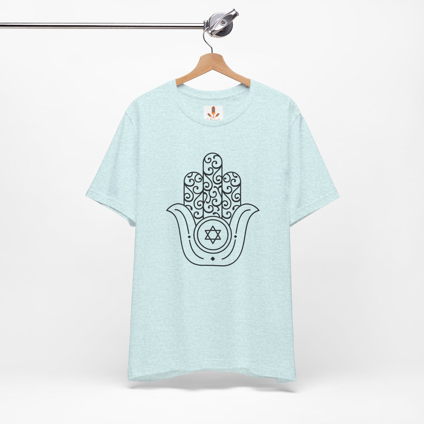David Star in Hamsa Hand T-shirt