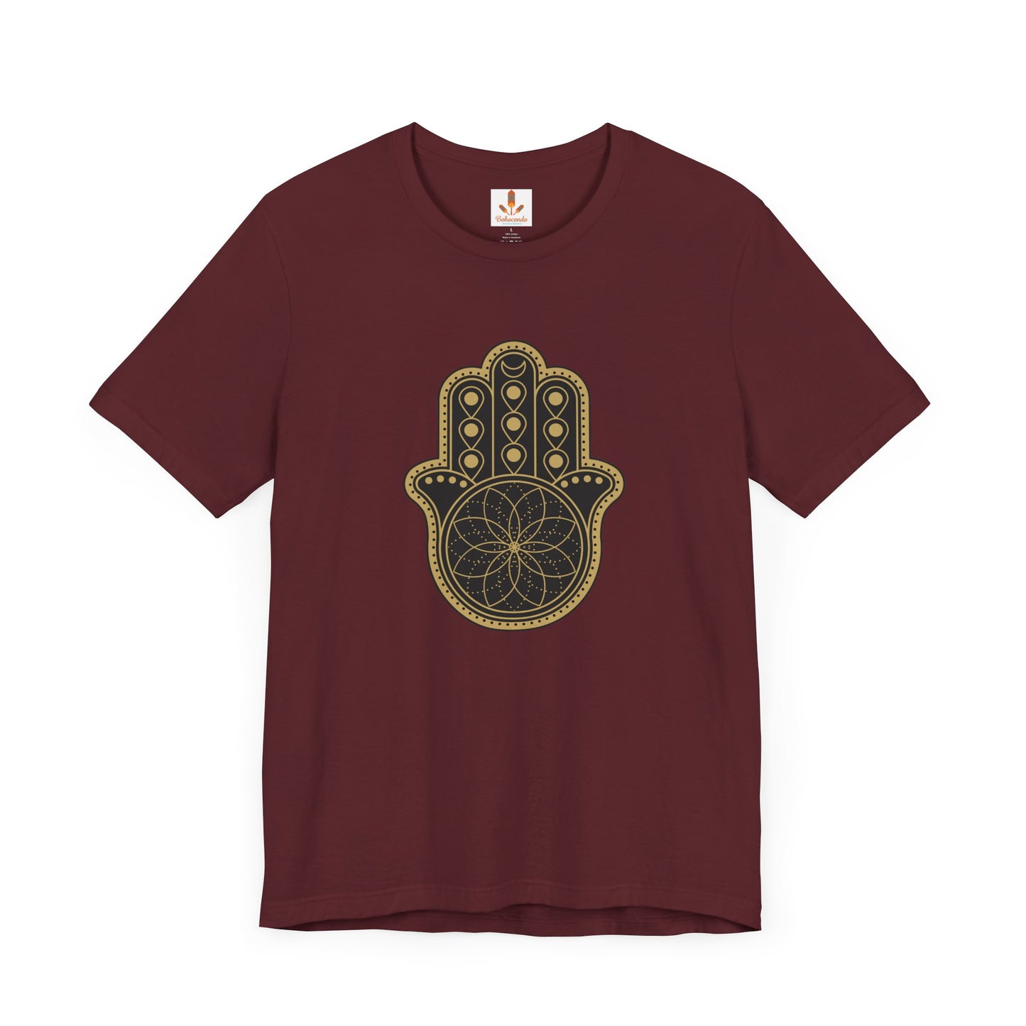 Hamsa Hand with Mandala T-shirt