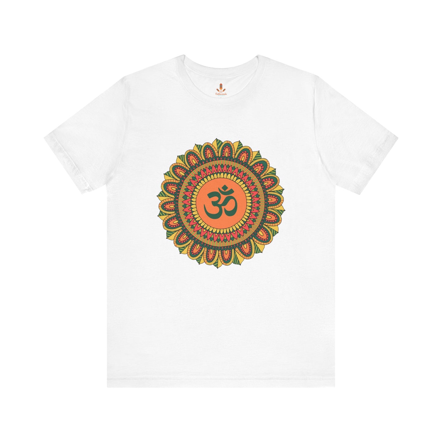 Om Multicolor Mandala T-shirt