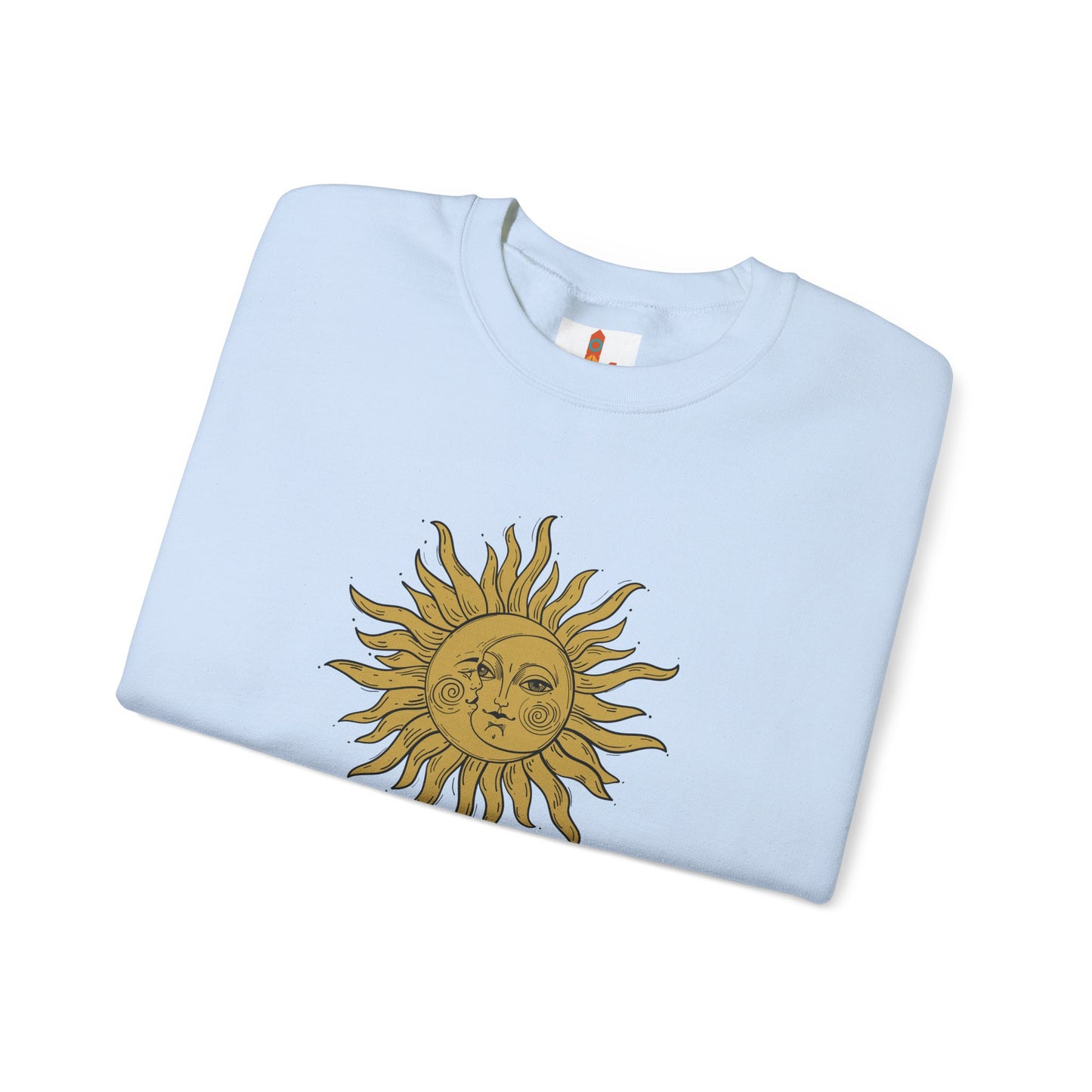 Sun and Moon Design Sweatshirt