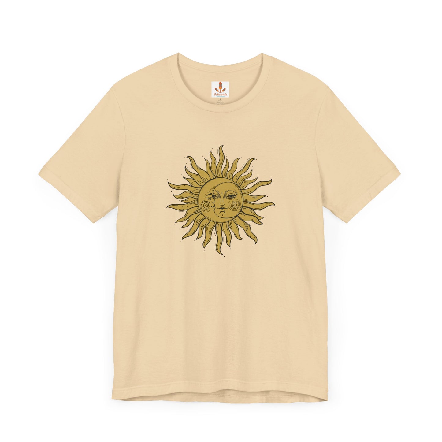 Sun and Moon Design T-shirt