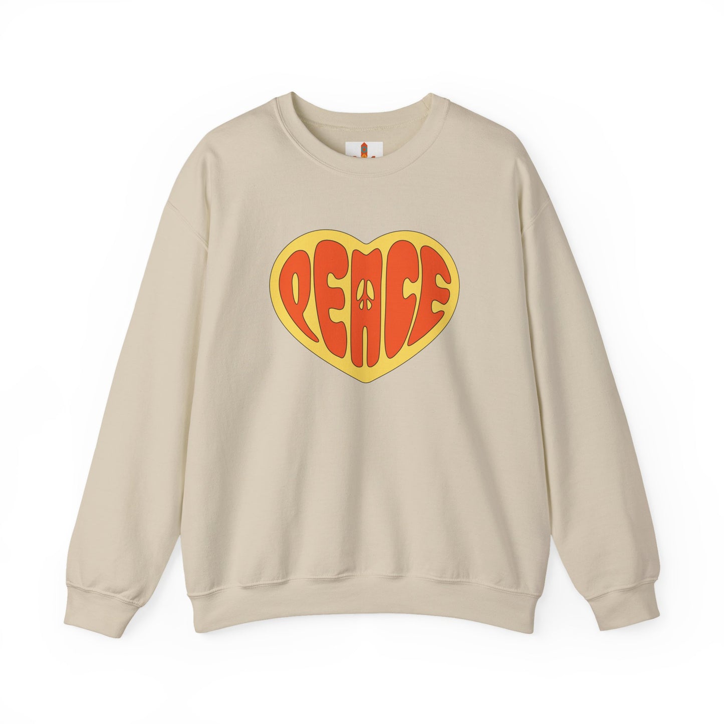 Peace in Heart Design Sweatshirt
