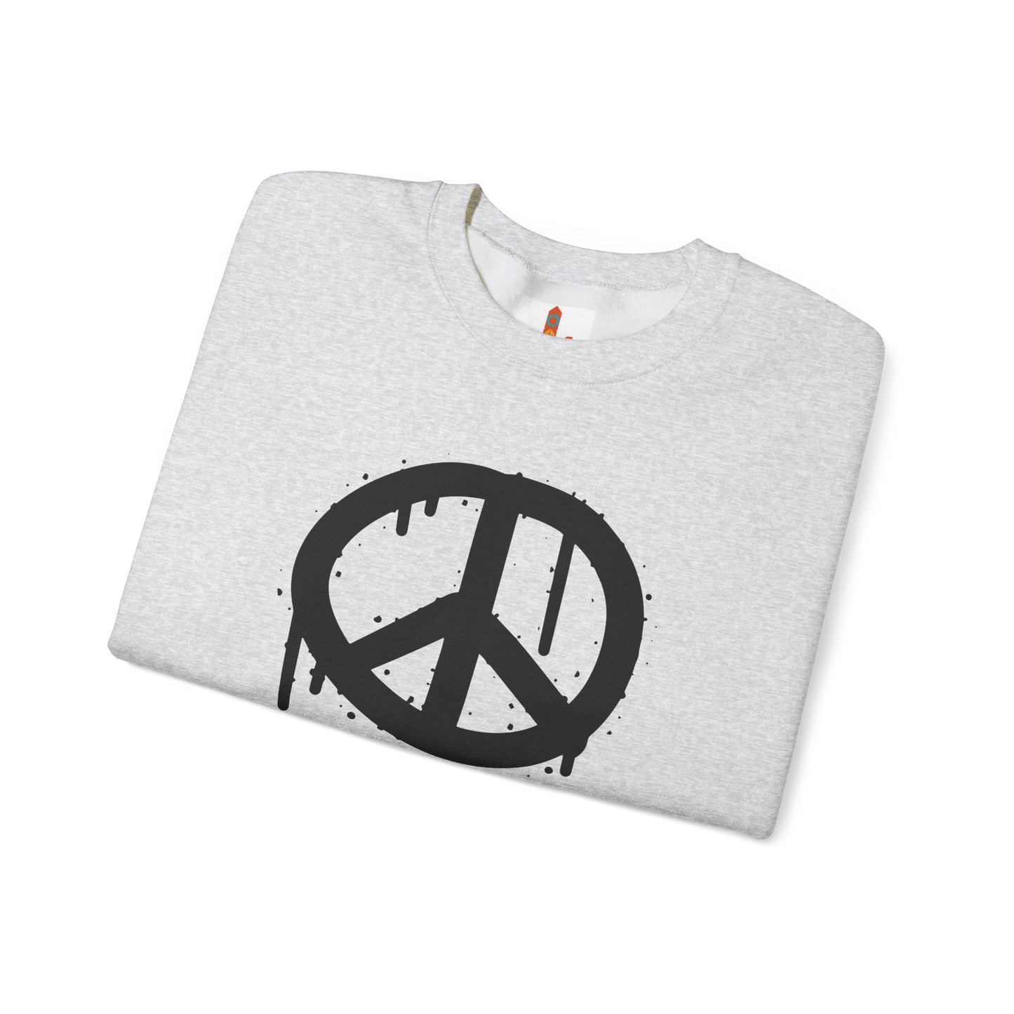 Peace Sign Graffiti Sweatshirt