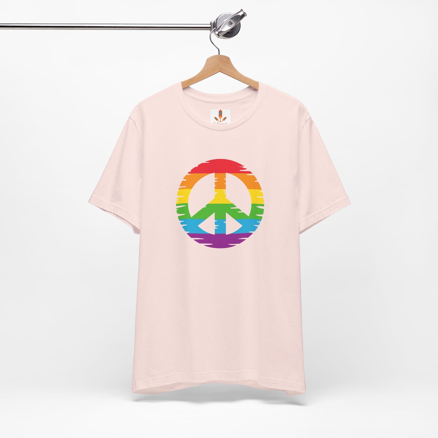 Rainbow Peace Sign T-shirt