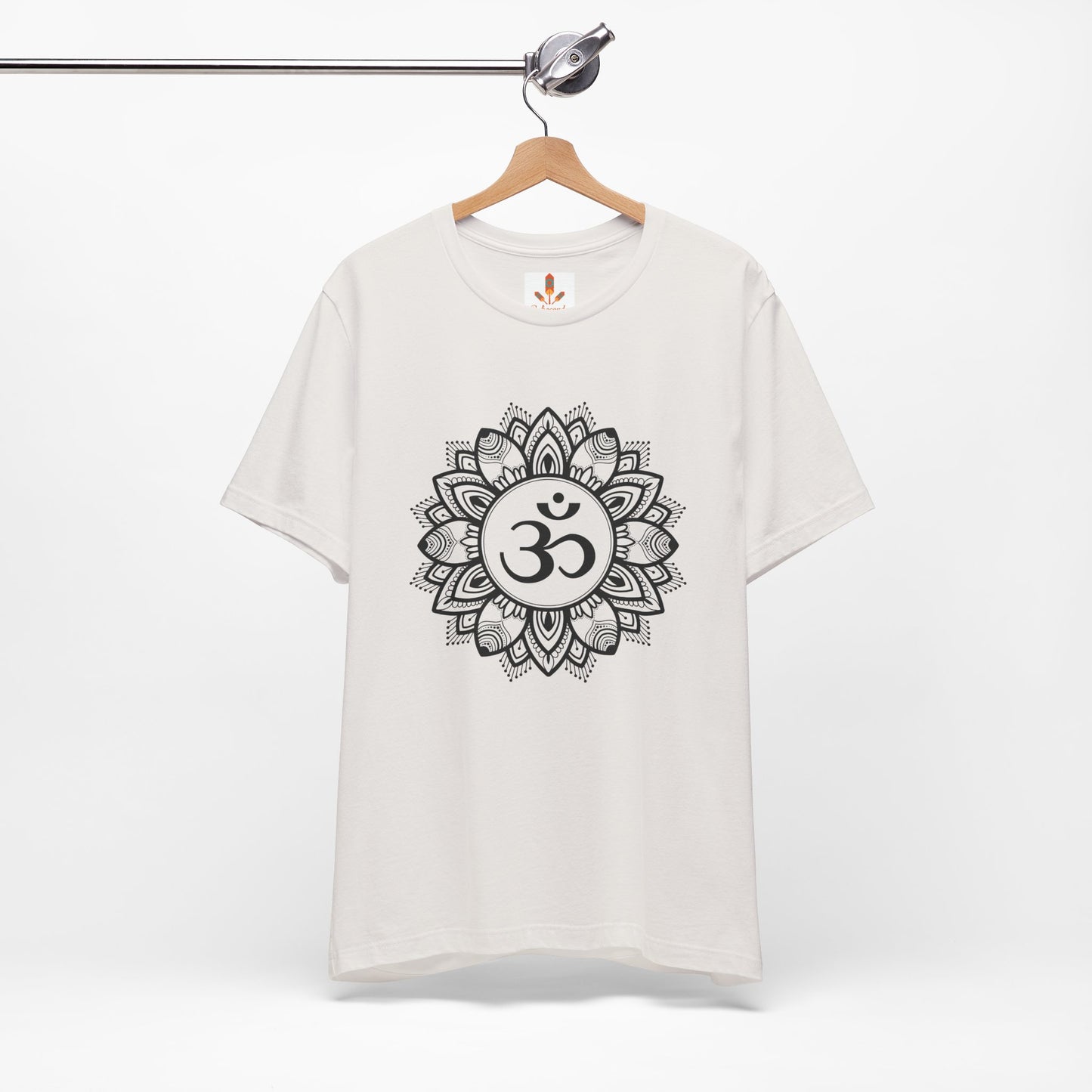 Om in Lotus Mandala T-shirt