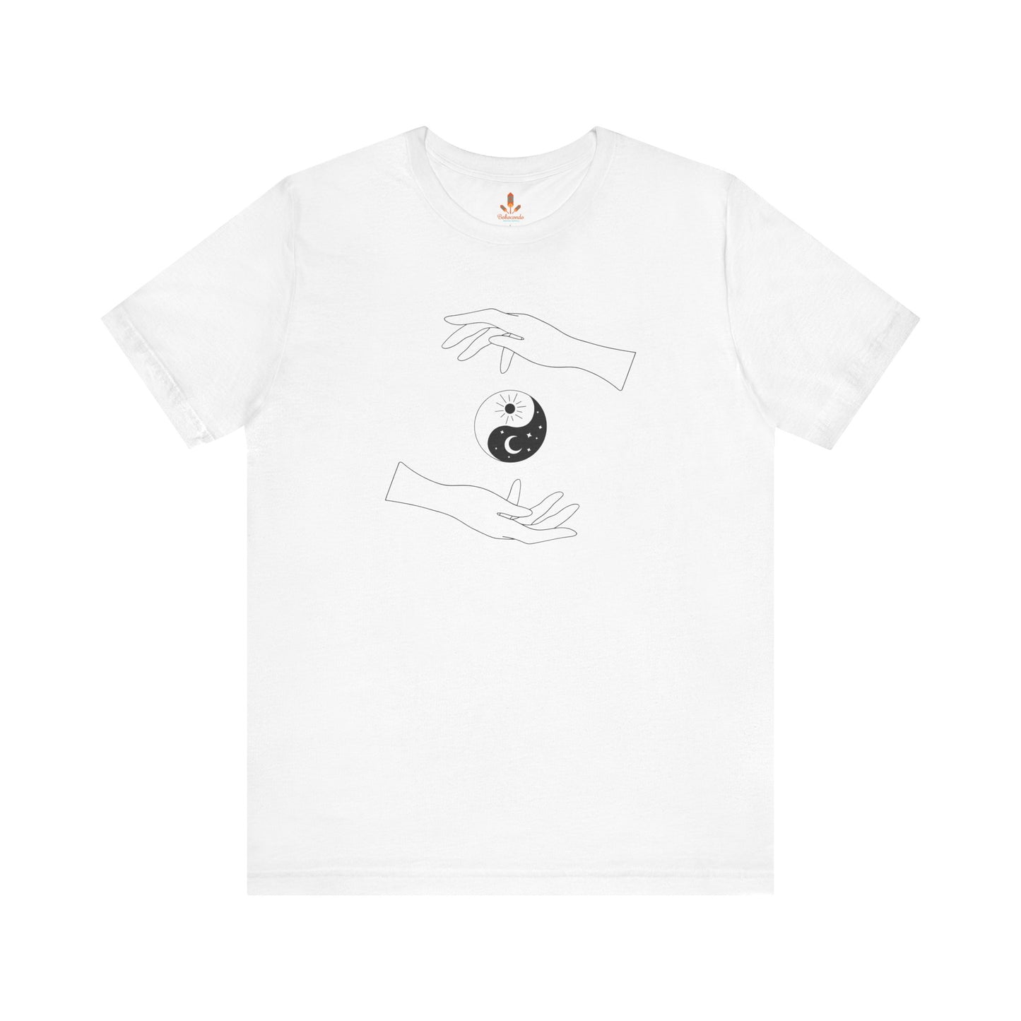 Yin Yang with Two Hands T-shirt