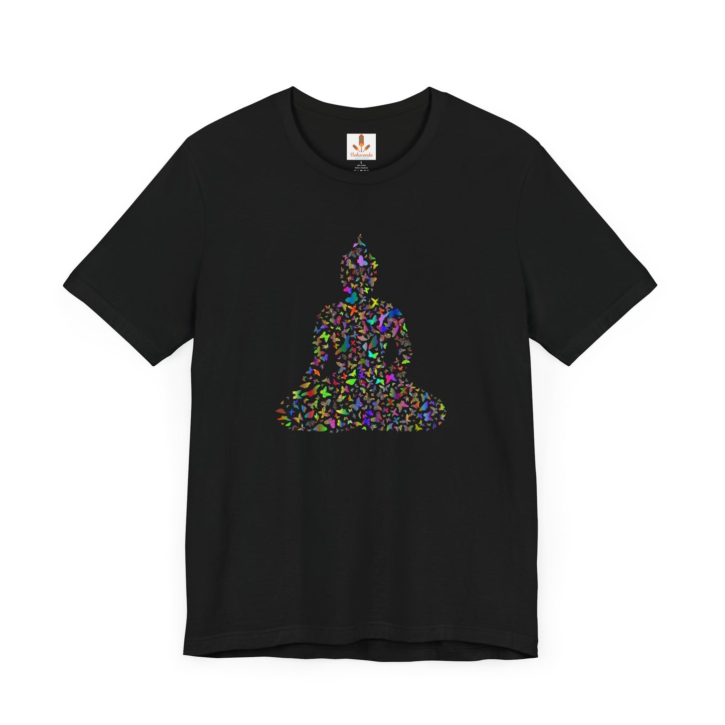 Colorful Buddha Design T-shirt