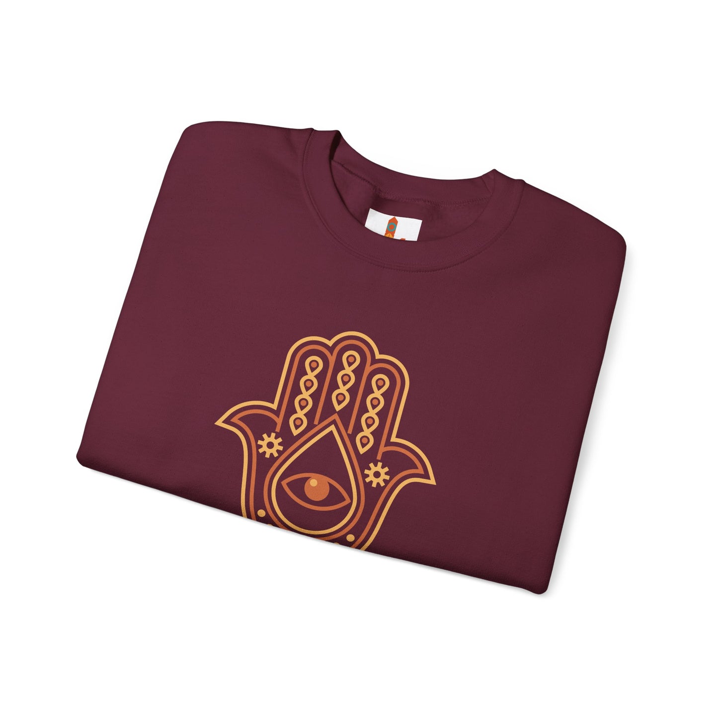 Brown Hamsa Hand Sweatshirt