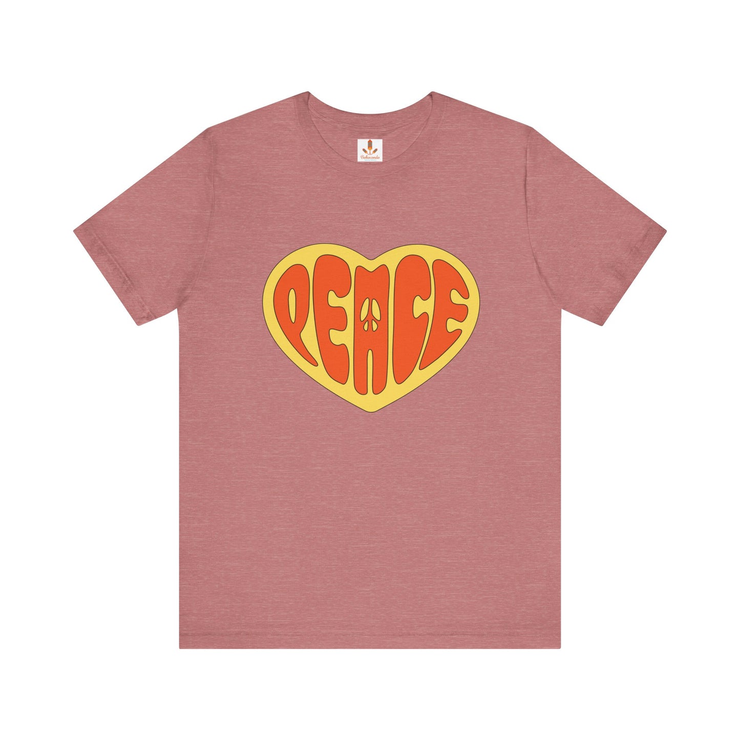 Peace in Heart Design T-shirt