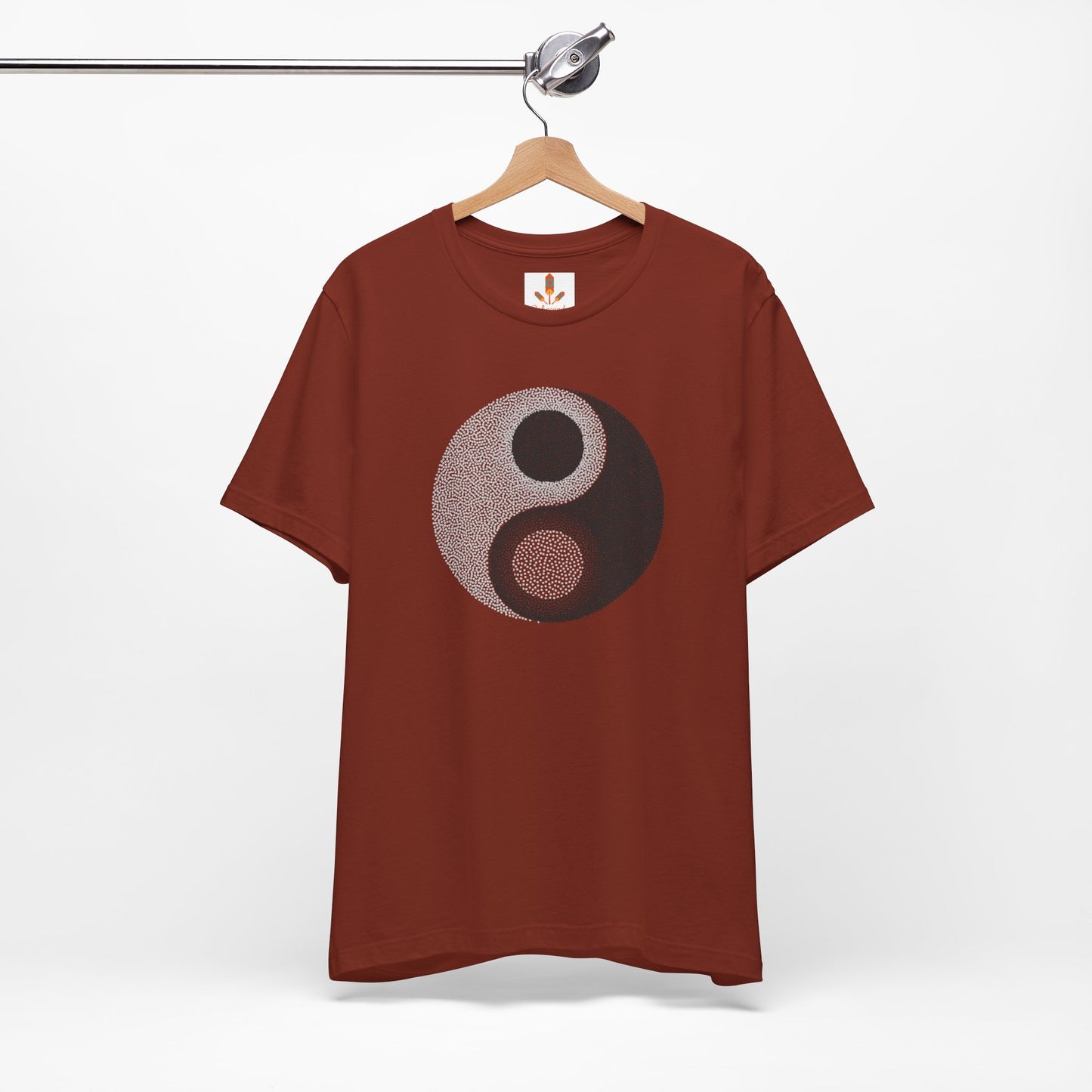 Yin Yang Dot Art T-shirt