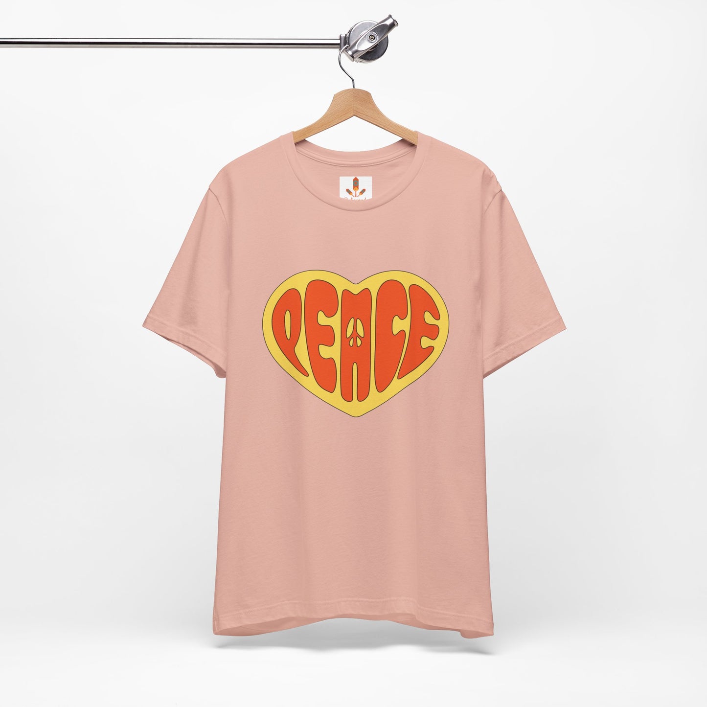 Peace in Heart Design T-shirt