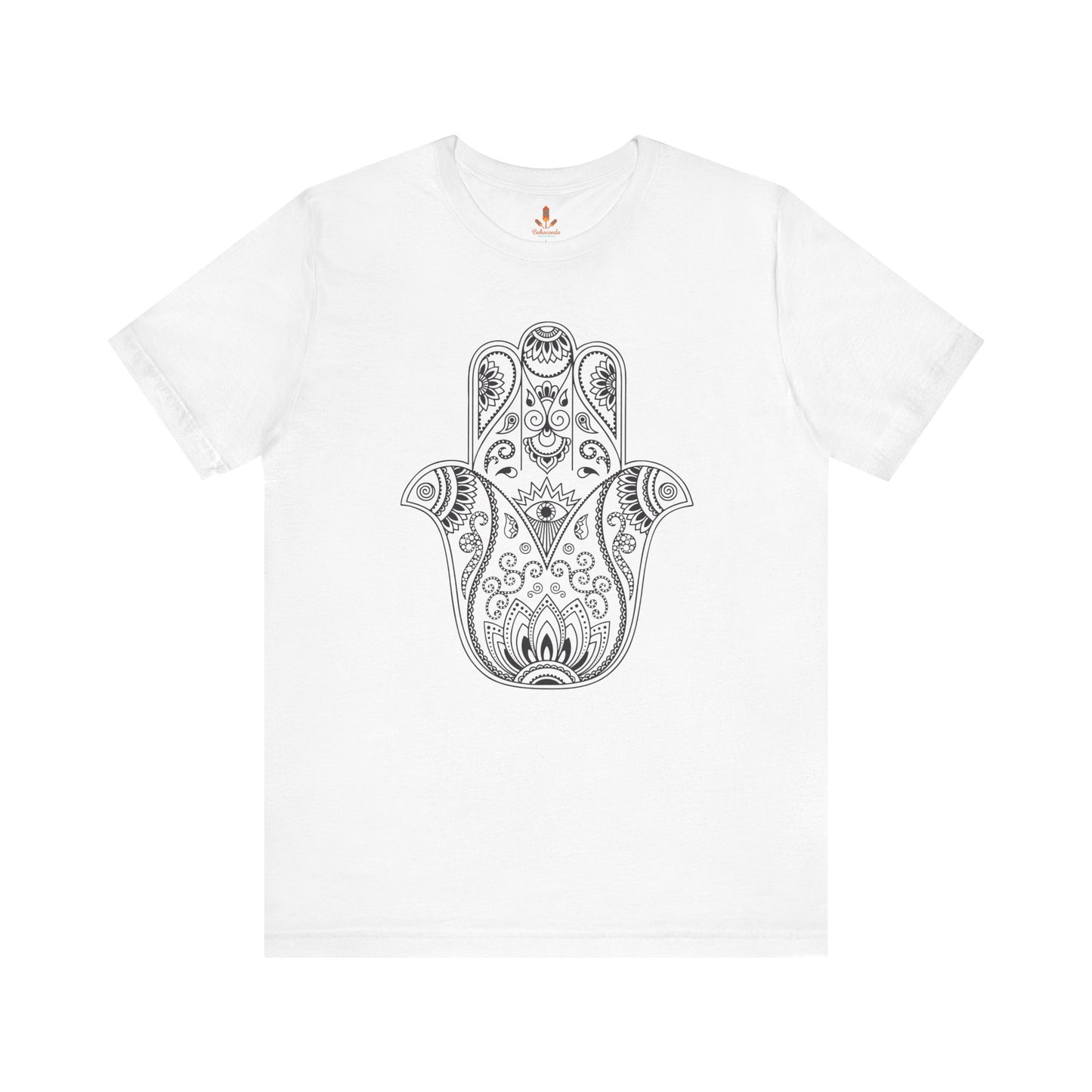 Lotus Flower Hamsa Hand T-shirt