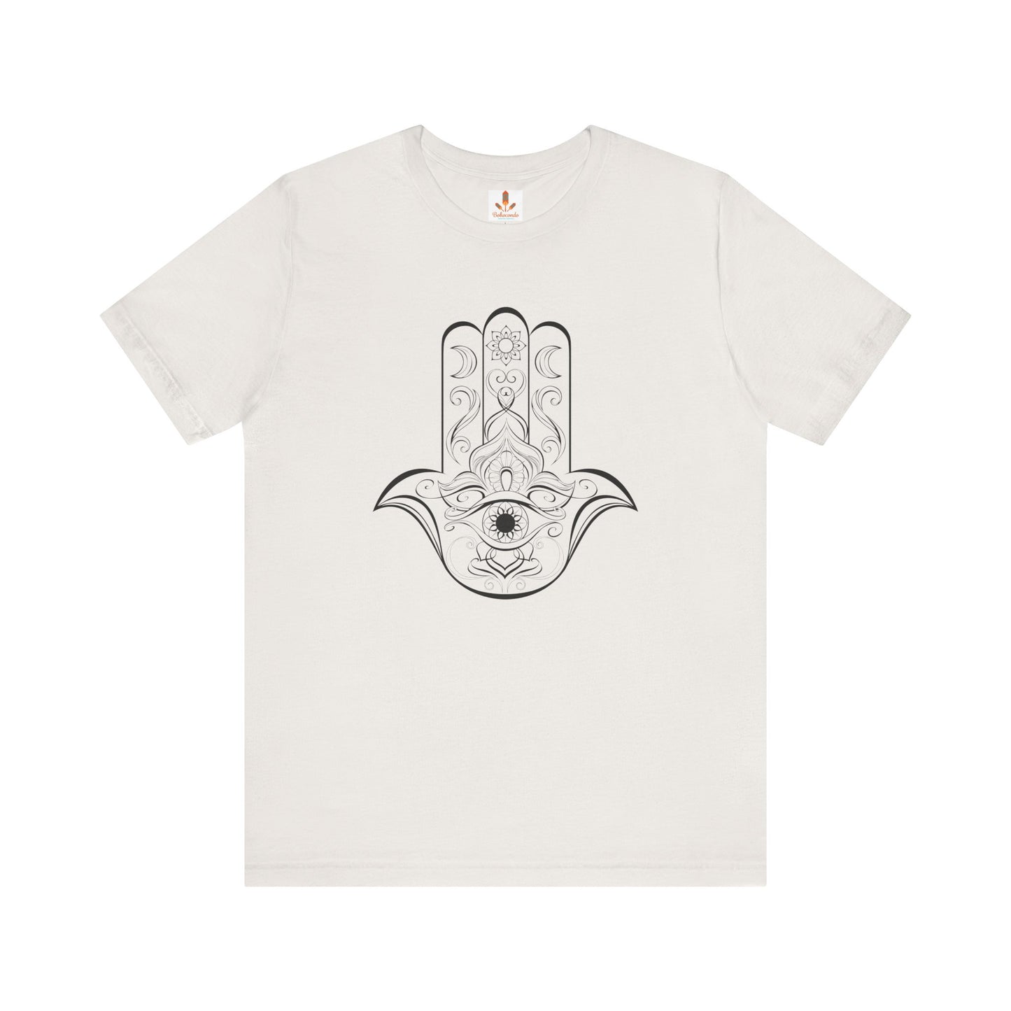 Hamsa Hand with Lotus Flower T-shirt