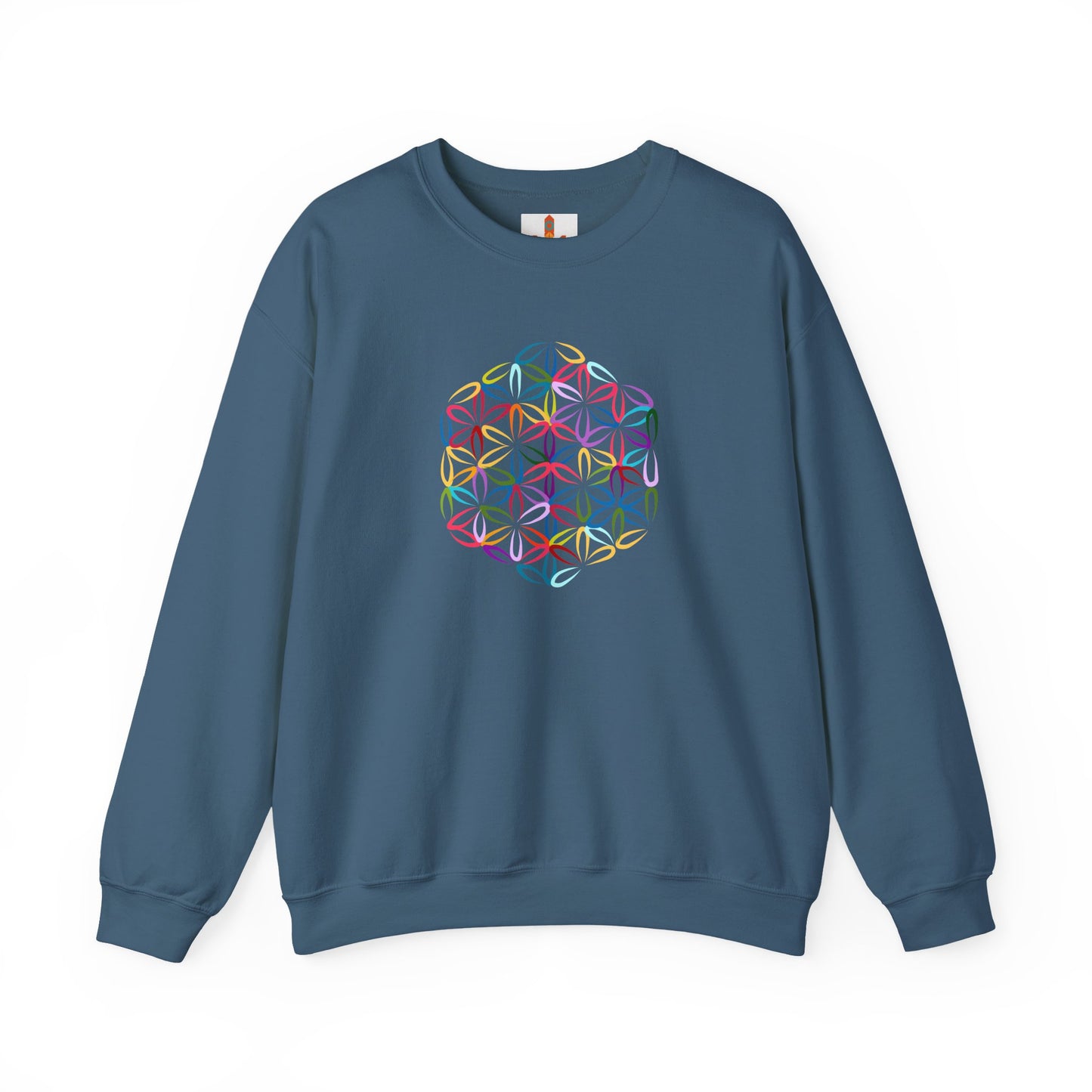 Multicolor Flower of Life Sweatshirt