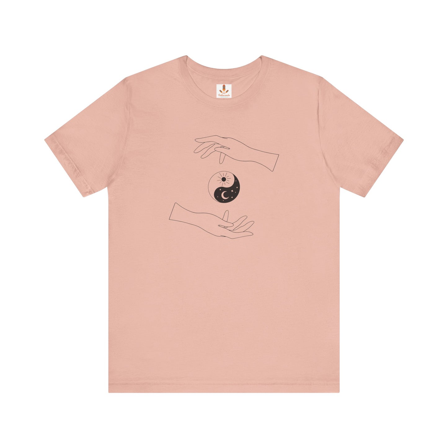 Yin Yang with Two Hands T-shirt