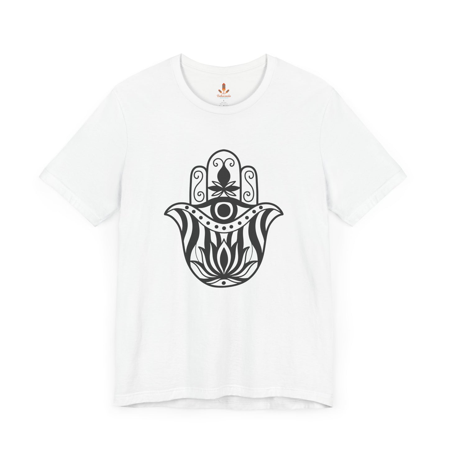 Hamsa Lotus Art T-shirt