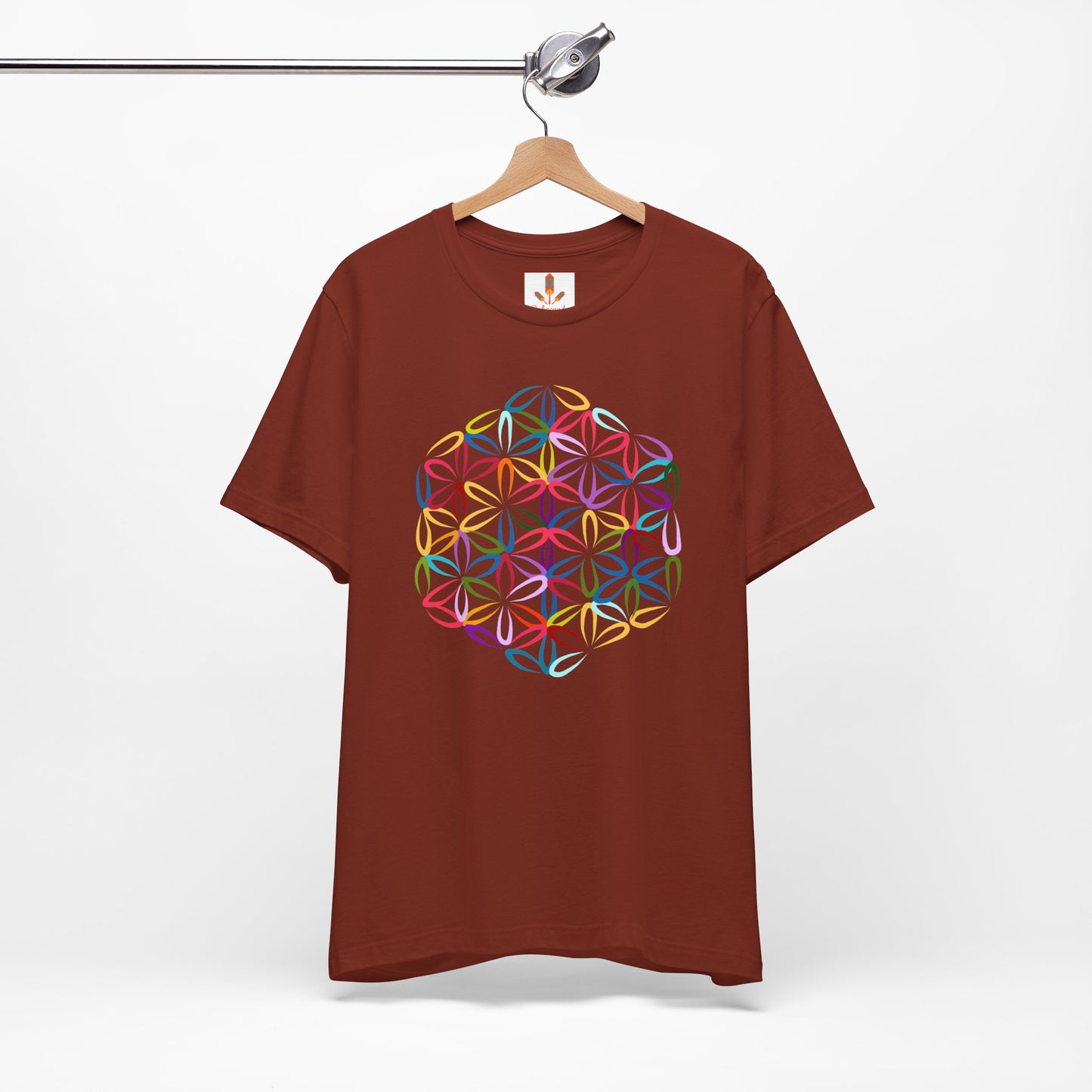 Multicolor Flower of Life T-shirt