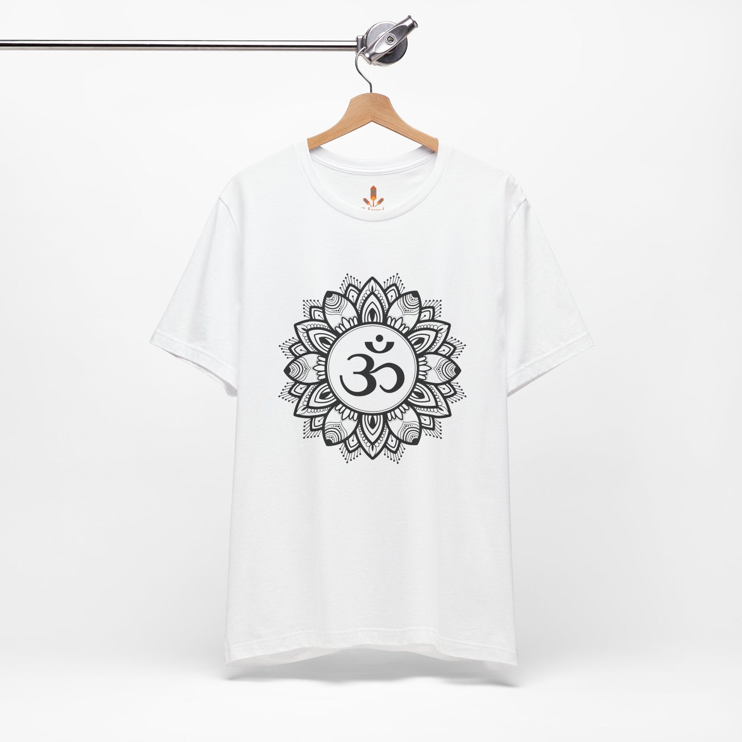 Om in Lotus Mandala T-shirt