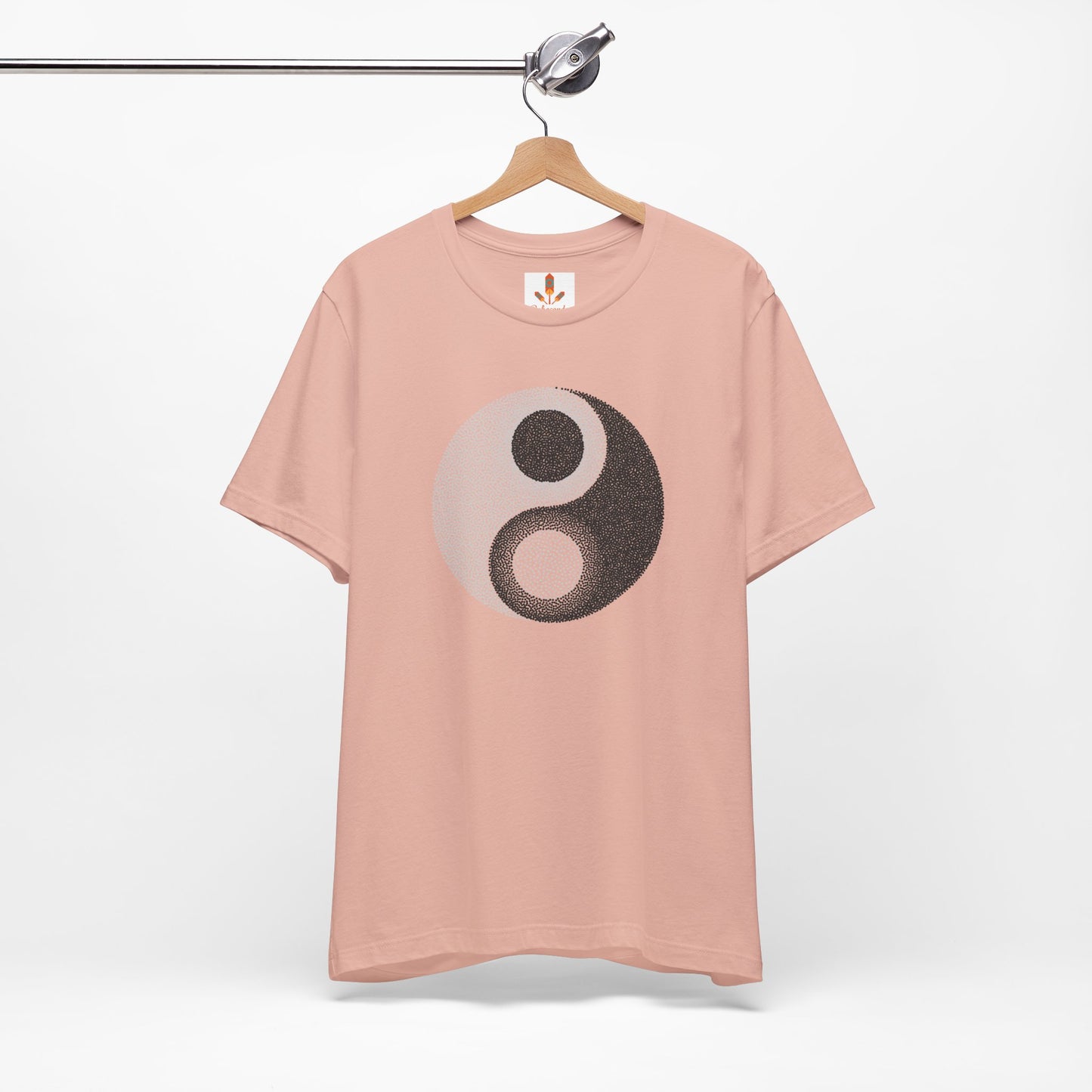Yin Yang Dot Art T-shirt