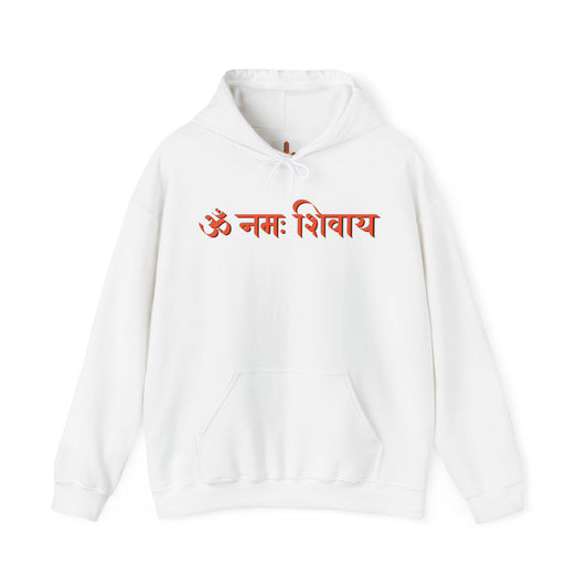 Red Om Mani Padme Hum Hoodie