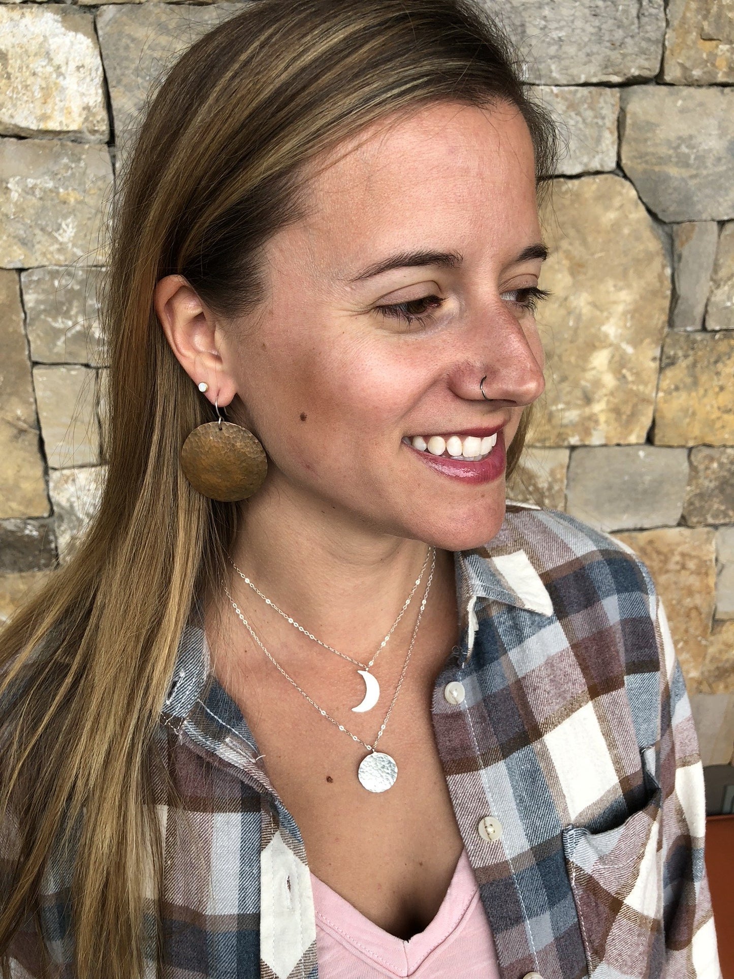 Crescent Moon Bohemian Necklace