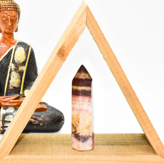 Dali Rainbow Jasper Points – Grounding Stone Energy