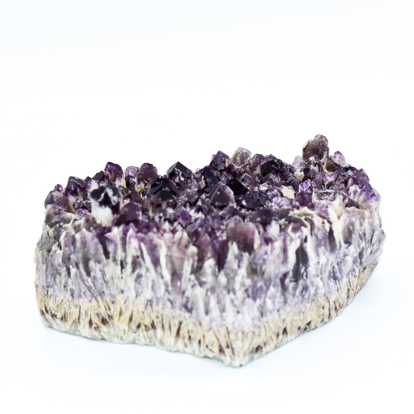 Rare, Large Elestial Amethyst Cluster Display Piece – Natural Elegance from Bahia, Brazil