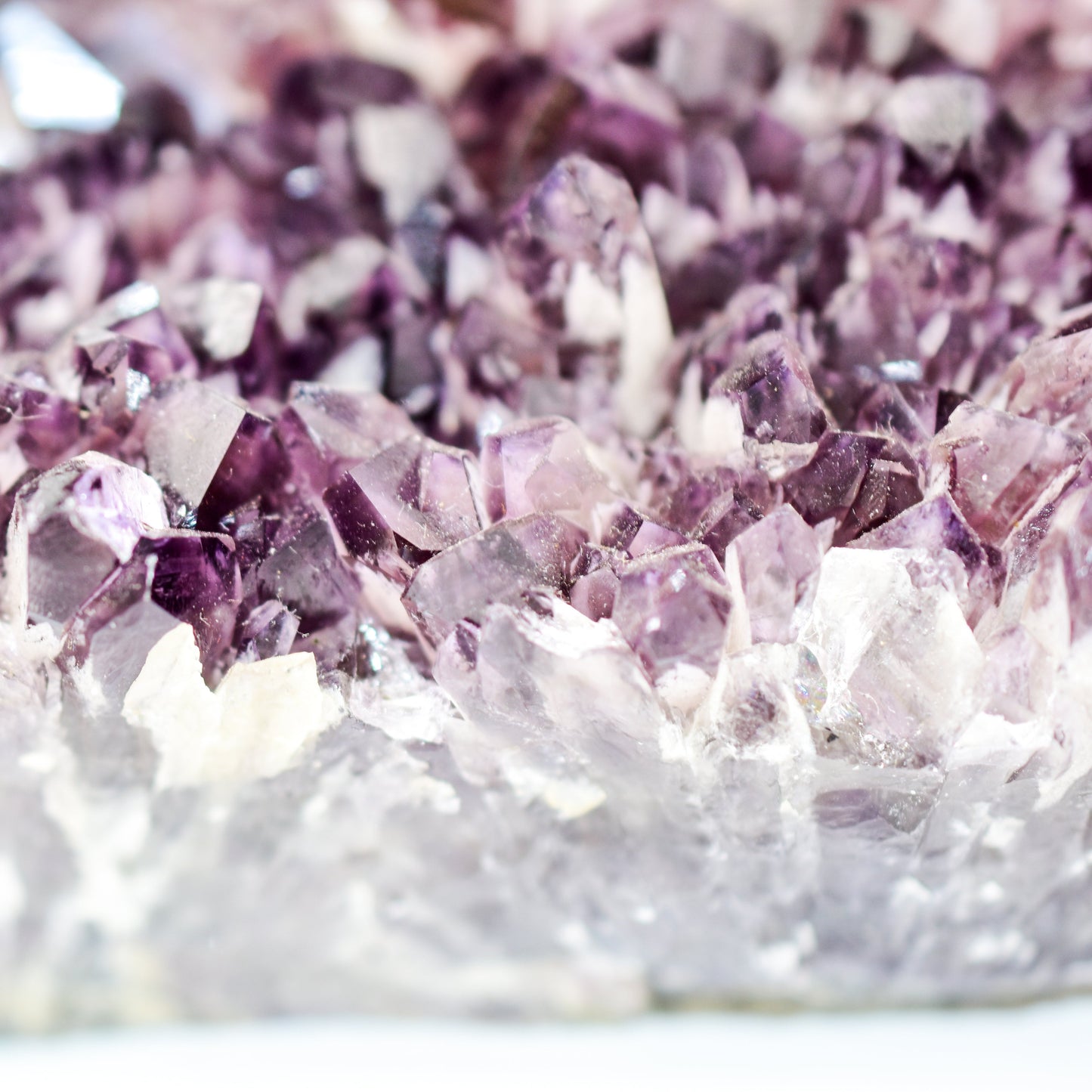Rare, Large Elestial Amethyst Cluster Display Piece – Natural Elegance from Bahia, Brazil