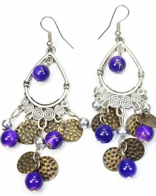 Untamed Chandelier Earrings – Bohemian Elegance