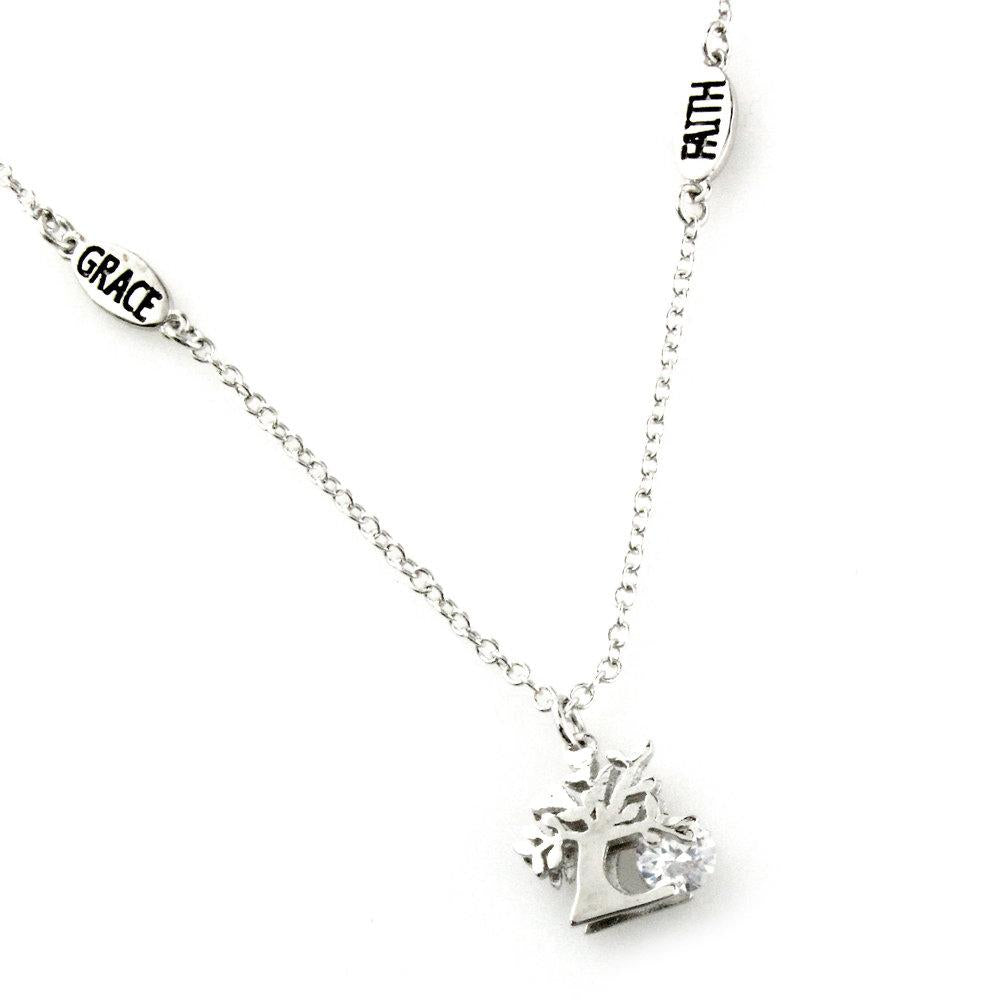 Sterling Silver Tree of Life Necklace