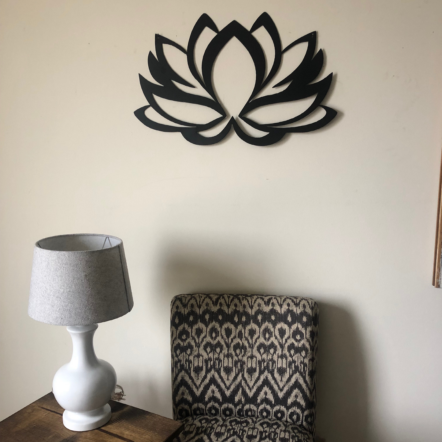 Lotus Flower Metal Wall Art