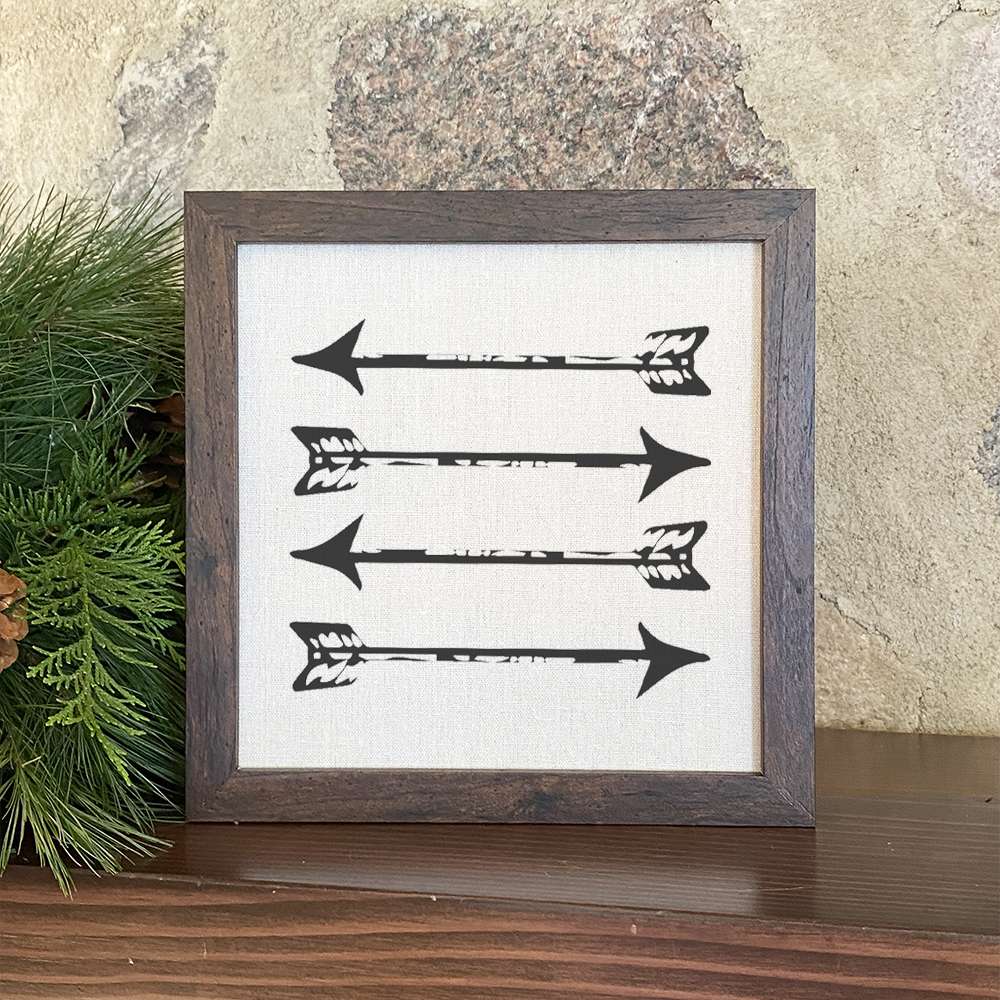 Arrows Framed Print