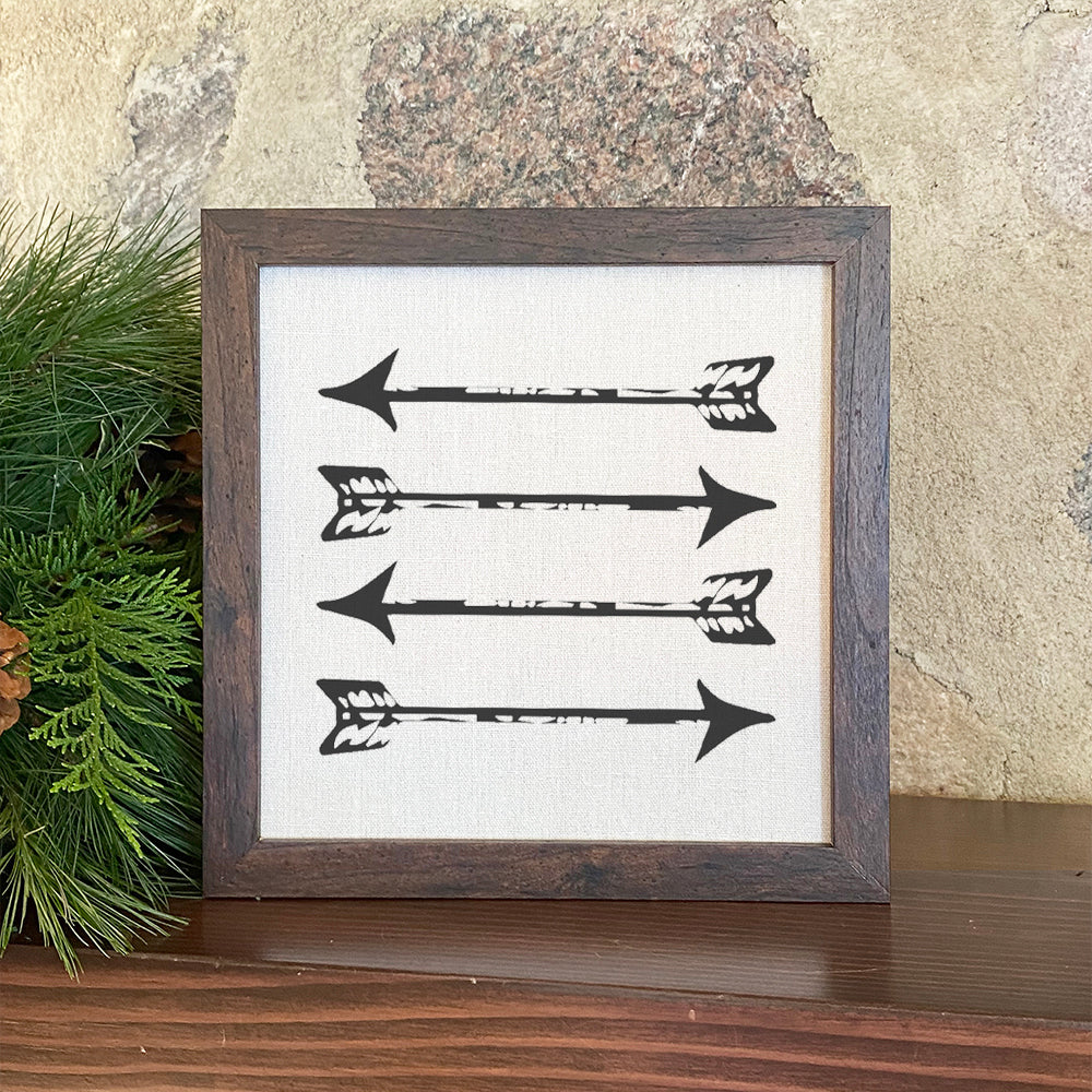 Arrows Framed Print