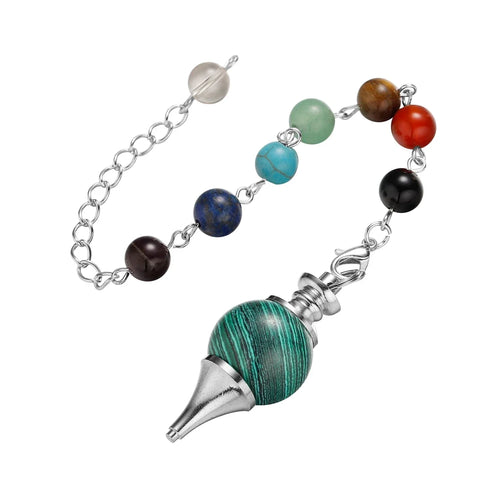 Healing Chakra Crystal Ball Pendulum