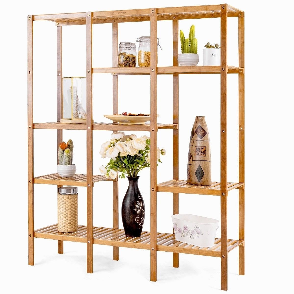 Eco-Friendly Bamboo Shelf