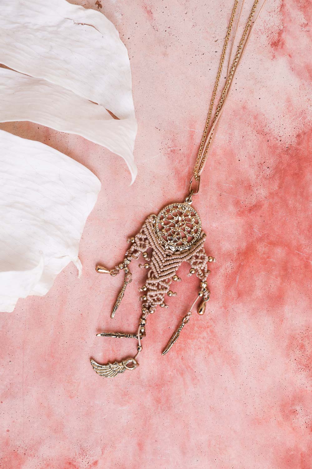 Dream Weaver Medallion Necklace
