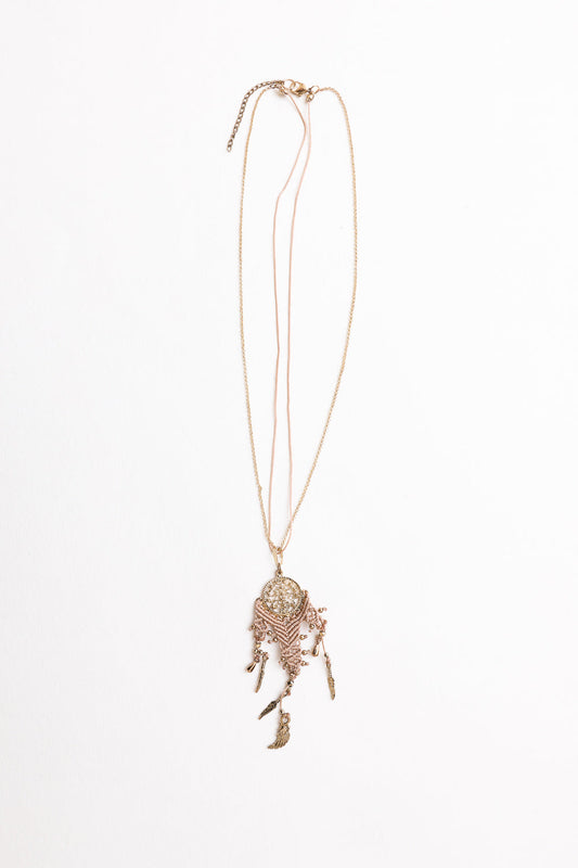 Dream Weaver Medallion Necklace