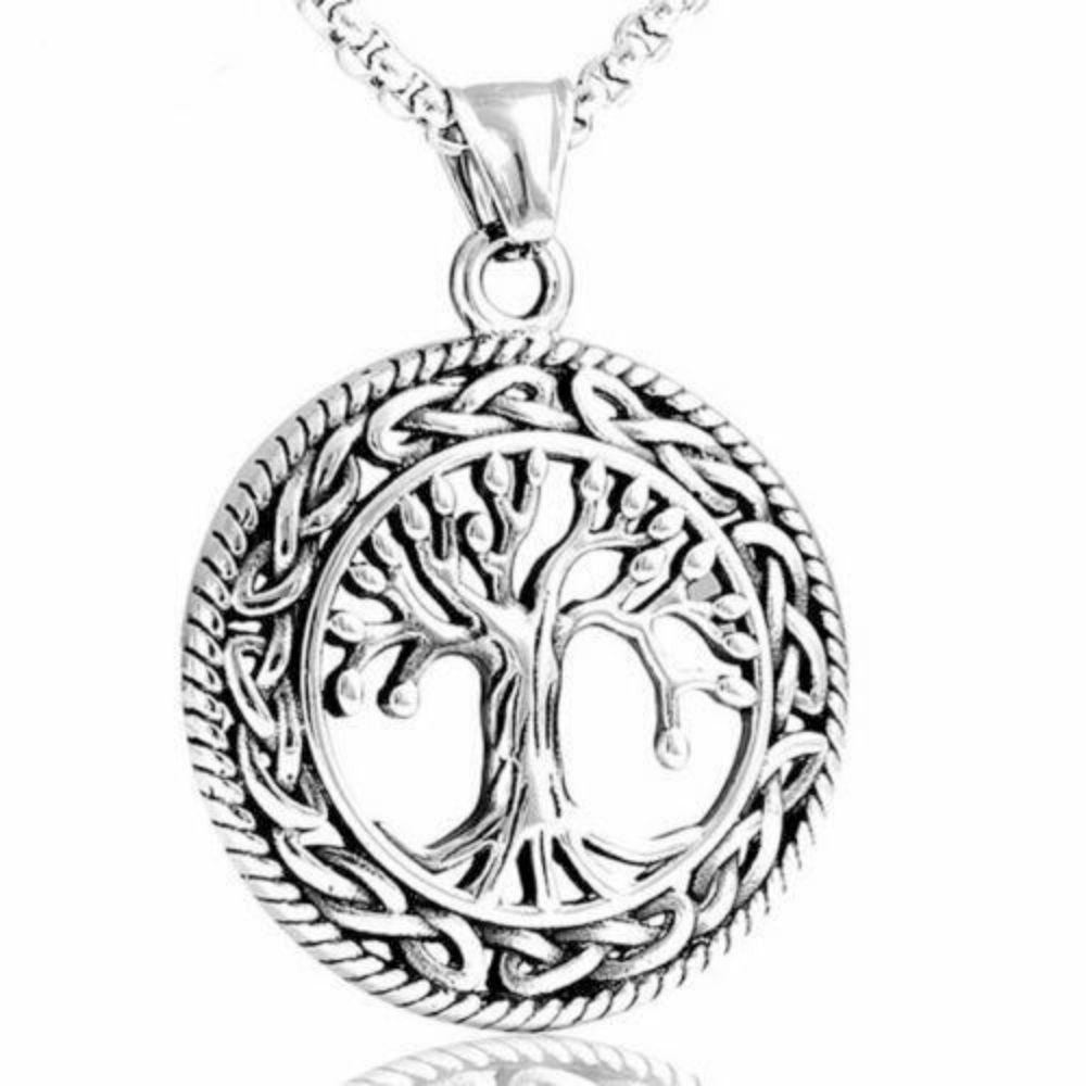 Tree of Life Pendant Necklace – Boho Symbol of Growth