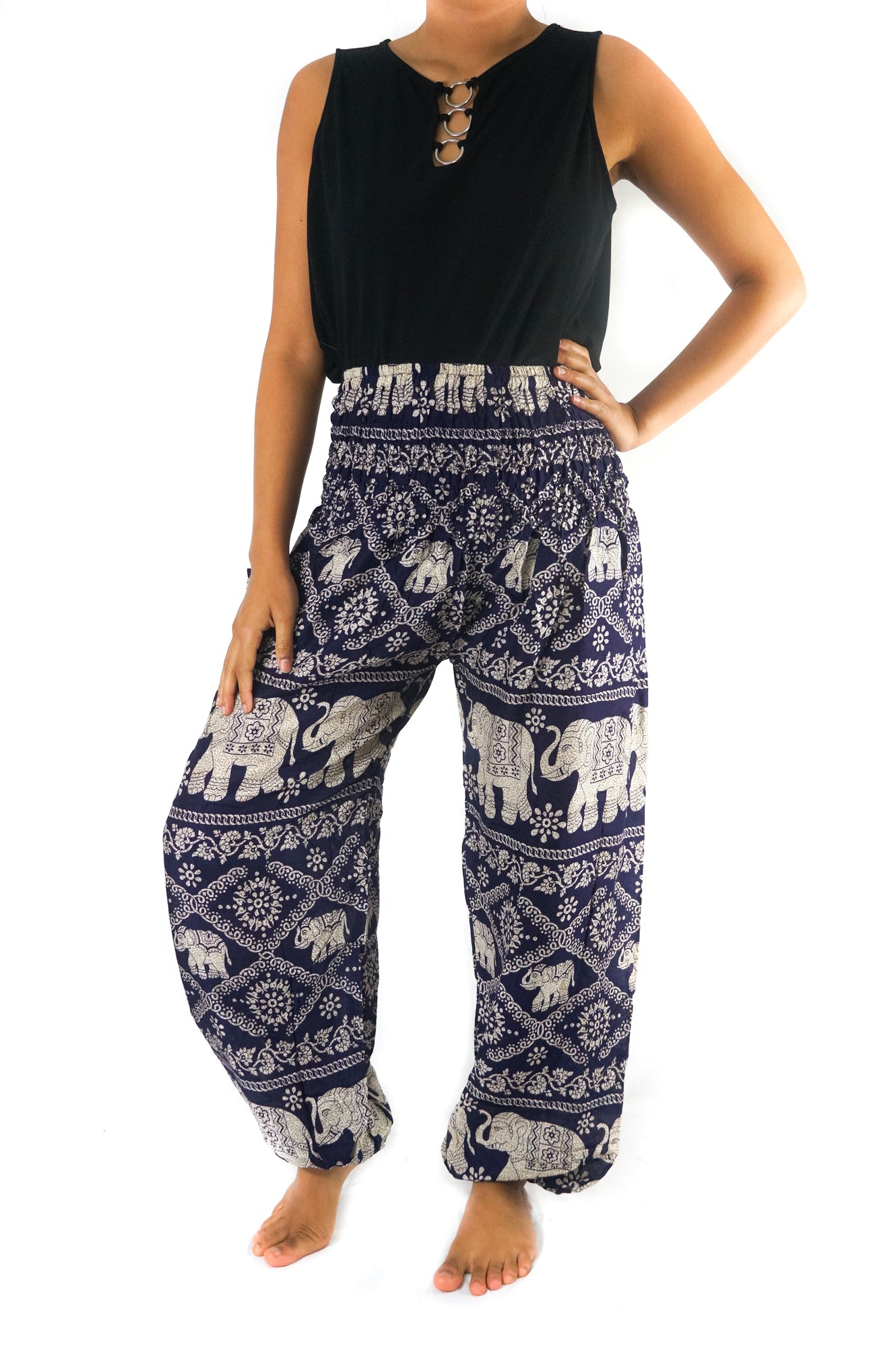 Purple Elephant Pants