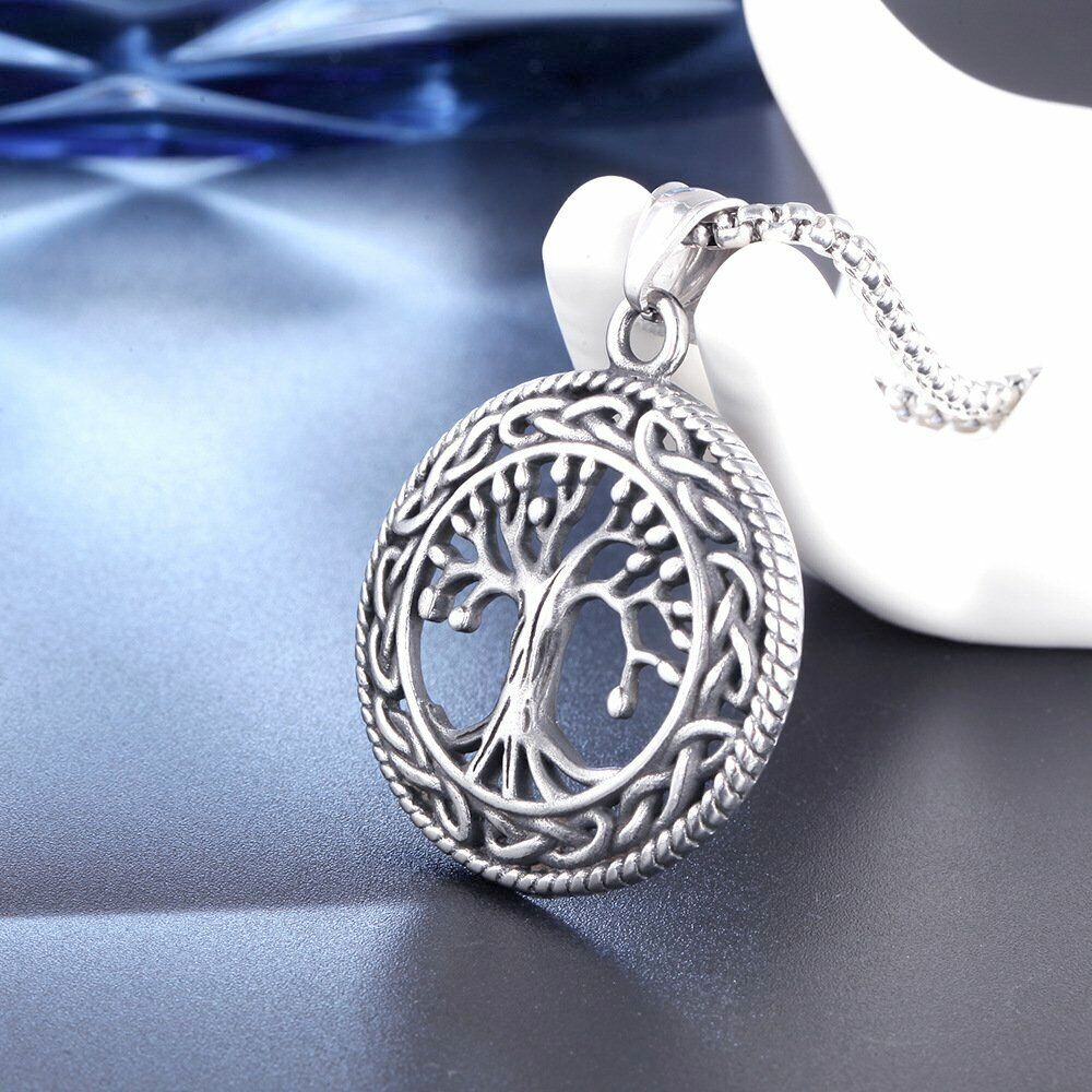 Tree of Life Pendant Necklace – Boho Symbol of Growth